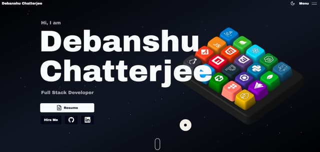 My 3D Developer Portfolio